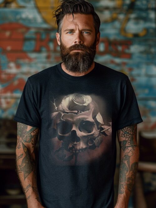 "Beauty within Death" Unisex - Black TShirt